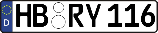 HB-RY116
