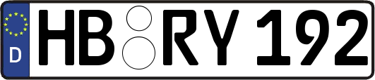 HB-RY192