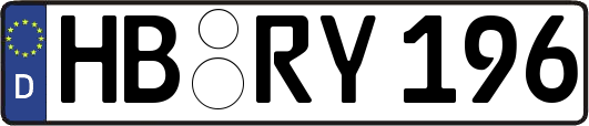 HB-RY196