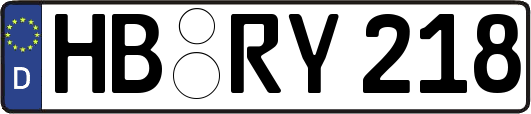 HB-RY218