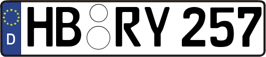 HB-RY257