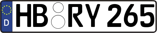 HB-RY265