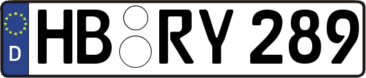 HB-RY289