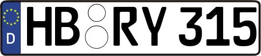 HB-RY315