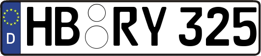 HB-RY325
