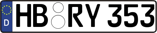 HB-RY353
