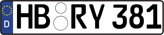 HB-RY381