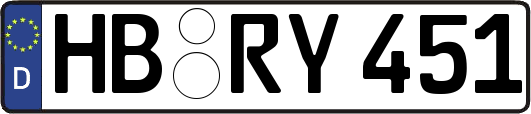 HB-RY451