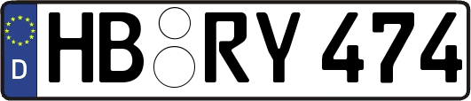 HB-RY474