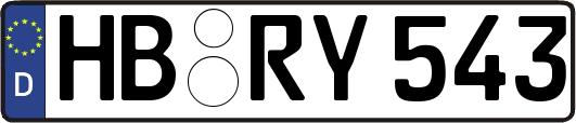 HB-RY543