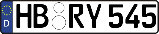 HB-RY545