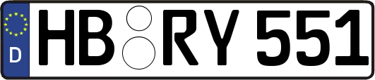 HB-RY551