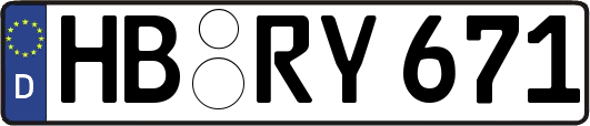 HB-RY671