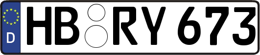 HB-RY673