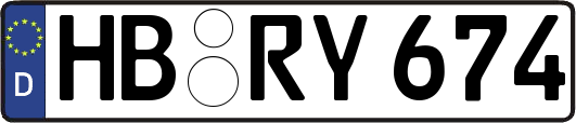 HB-RY674