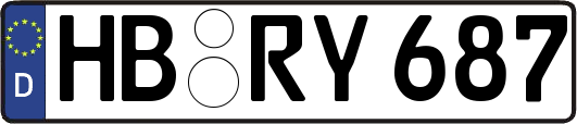 HB-RY687