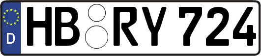 HB-RY724