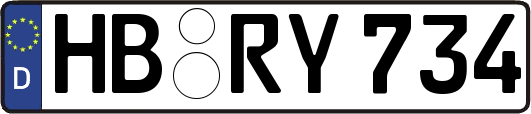 HB-RY734