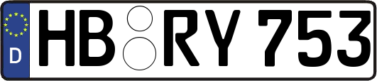 HB-RY753