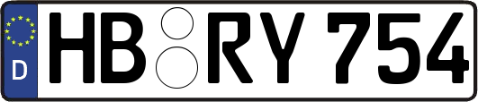 HB-RY754