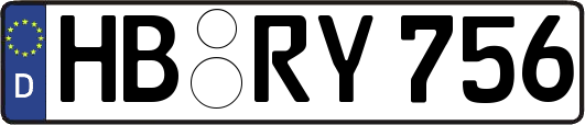 HB-RY756