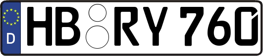 HB-RY760