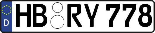 HB-RY778