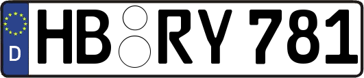 HB-RY781