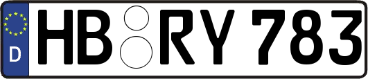 HB-RY783