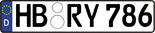 HB-RY786
