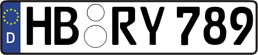 HB-RY789