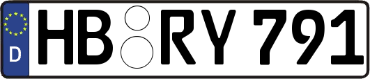 HB-RY791