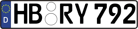 HB-RY792