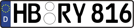HB-RY816