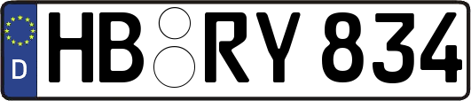 HB-RY834