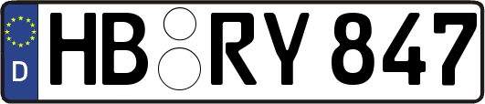 HB-RY847