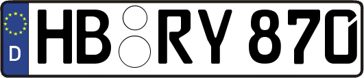 HB-RY870