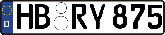 HB-RY875