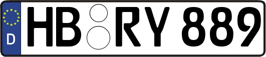 HB-RY889