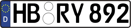 HB-RY892