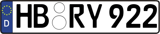 HB-RY922