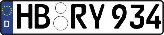 HB-RY934