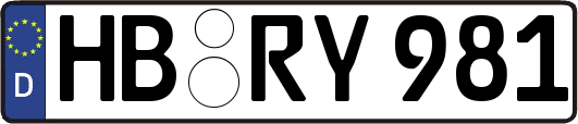 HB-RY981