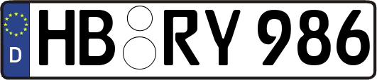 HB-RY986