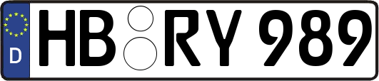 HB-RY989