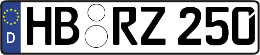 HB-RZ250