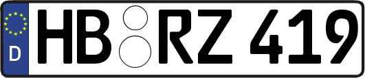 HB-RZ419