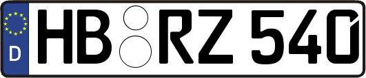 HB-RZ540