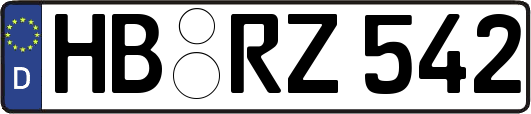 HB-RZ542