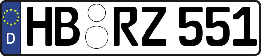 HB-RZ551